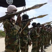 Arkiv- al-Shabaab i mars 2016.