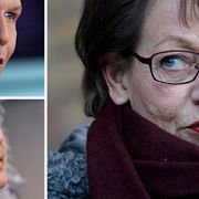 Jonas Sjöstedt, Gustav Fridolin och Gudrun Schyman.