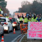 Bild från protesterna.