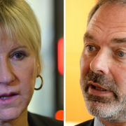 Margot Wallström (S) och Jan Björklund (L)