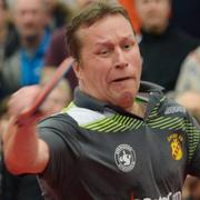 Waldner under kvällens match.