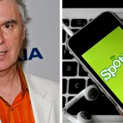 David Byrne är kritisk mot Spotify.