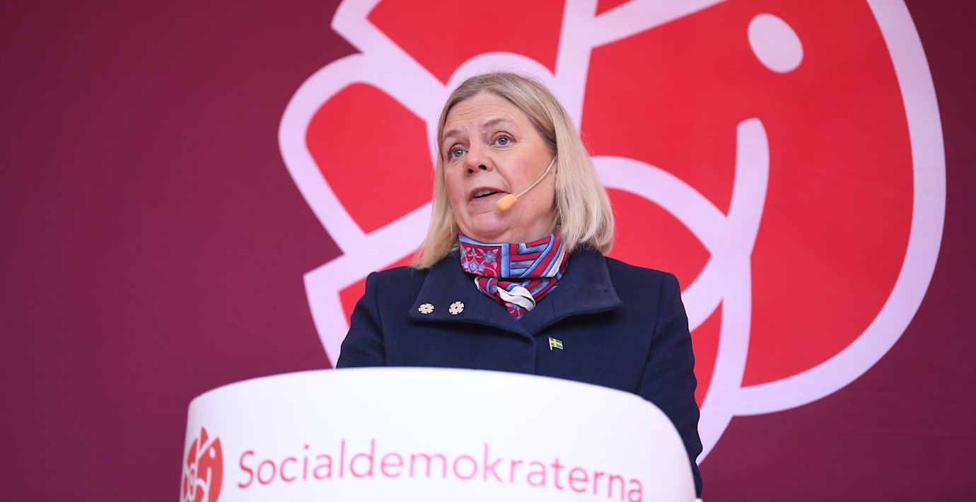 S-ledaren Magdalena Andersson. 