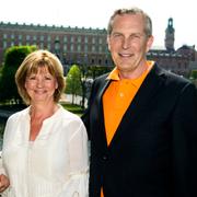 Arkivbild. Claes Elfsberg och Marianne Rundström arbetade ihop när SVT sände i samband med kronprinsessan Victorias bröllop 2010.