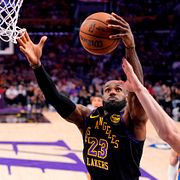 Lebron James under en match 11 maj.