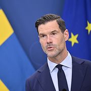 Migrationsminister Johan Forssell (M).