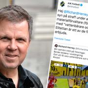 Richard Herrey/AIK Fotbolls tweet.