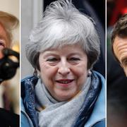 Trump/May/Macron. 