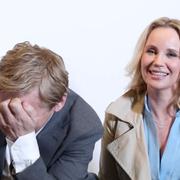 Sofia Helin och Thure Lindhardt. 