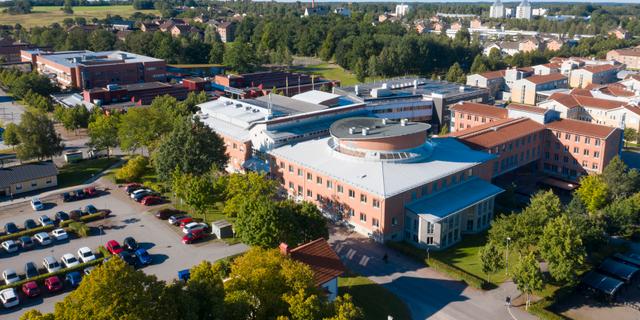 Linnèuniversitetet i Växjö, arkivbild.  Fredrik Sandberg/TT