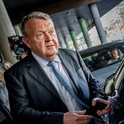 Moderaternes partiledare Lars Løkke Rasmussen.