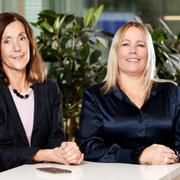 Lucy Global Funds förvaltare Kim Hansson och grundare Therese Nyrén, tillika gästkrönikörer i Omni Ekonomi. 