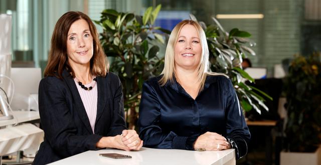 Lucy Global Funds förvaltare Kim Hansson och grundare Therese Nyrén, tillika gästkrönikörer i Omni Ekonomi.  Magnus Sandberg / MAGNUS SANDBERG