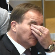 Magdalena Andersson (S), Stefan Löfven (S) och Ulf Kristersson (M). 