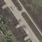 Flygbasen Belaja i Irkutsk.