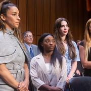 Gymnasterna Aly Raisman, Simone Biles, McKayla Maroney and Maggie Nichols vittnade om övergreppen i kongressen.