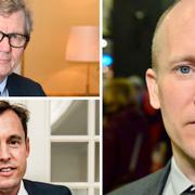 Investors ordförande Jacob Wallenberg, vd Johan Forssell, Aktiespararnas Albin Rännar.