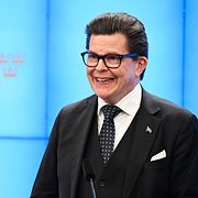 
Riksdagens talman Andreas Norlén.