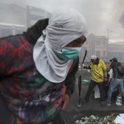 Quito liknar en krigszon efter demonstrationerna.