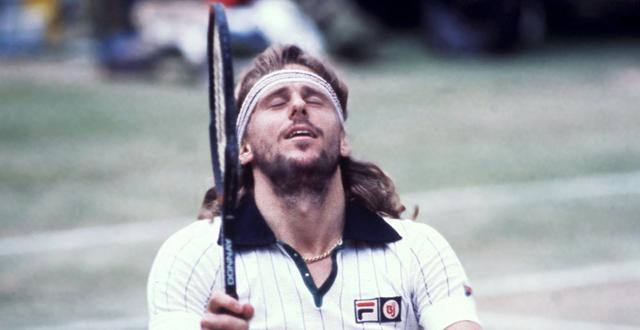 Björn Borg i Wimbledon 1980. TT / TT NYHETSBYRÅN