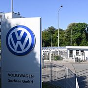 Bild på en av Volkswagens fabriker i Tyskland.