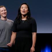 Mark och Priscilla Zuckerberg på en bild från i höstas.