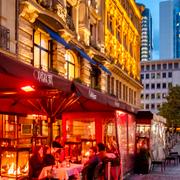 Restaurang i tyska Frankfurt.