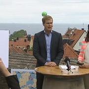 Gustav Fridolin och Åsa Romson.