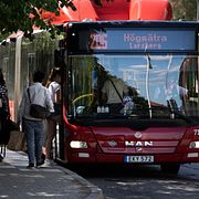 Arkivbild: SL-buss 206 på Lidingö. 