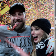 Travis Kelce och Taylor Swift, Kendrick Lamar, Donald och Melania Trump. 