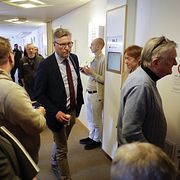 Johan Lavås, offentlig försvarare, i samband med häktningsförhandlingen i Ångermanlands tingsrätt.