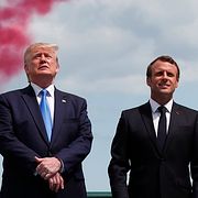 Trump och Macron