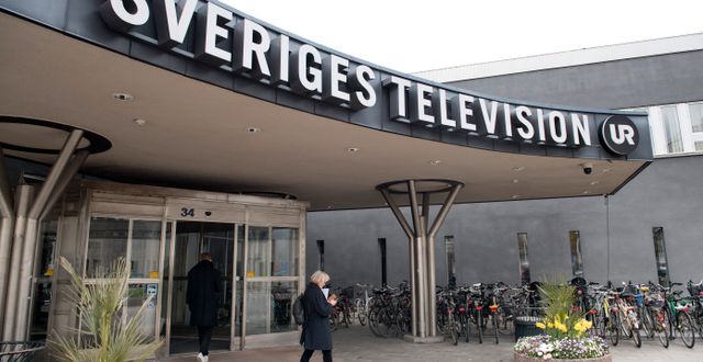 Exteriör på Sveriges Television, SVT och Utbildningsradion, UR Jessica Gow/TT / TT NYHETSBYRÅN
