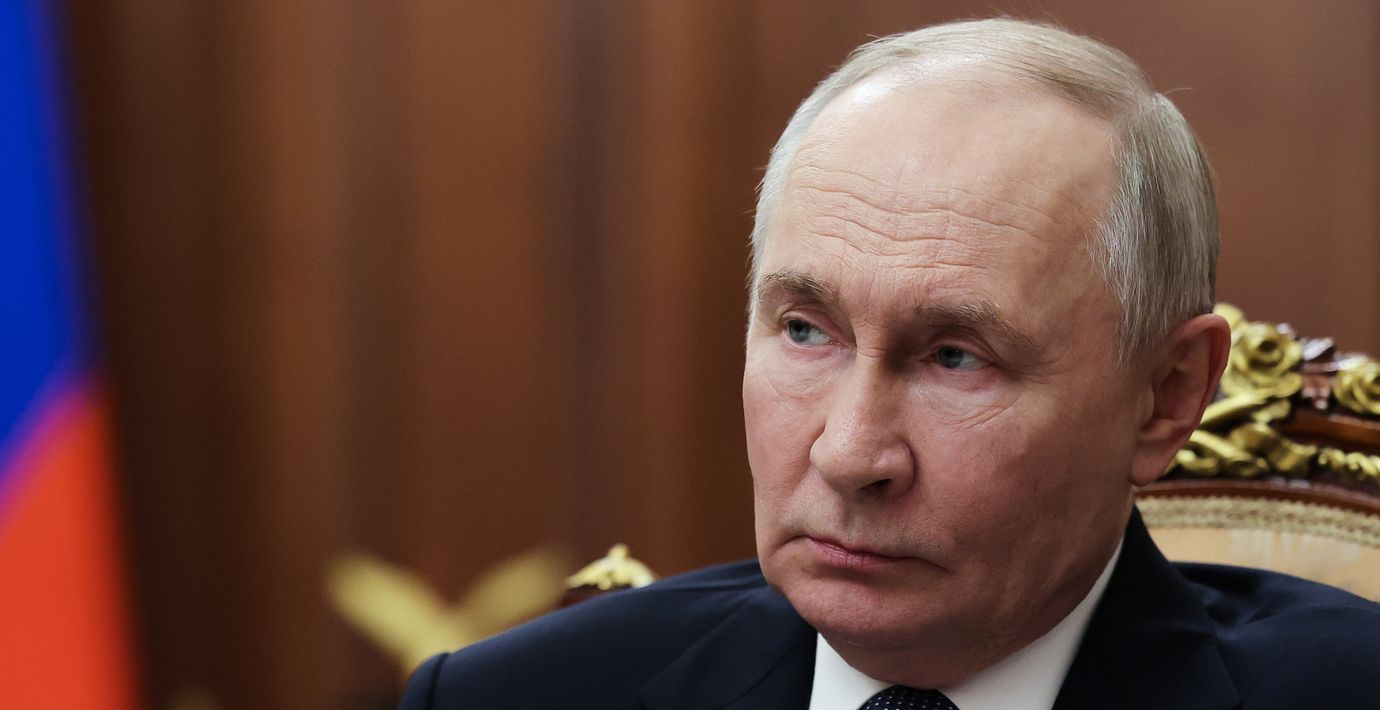 Rysslands president Vladimir Putin.