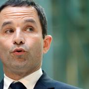 Socialisternas presidentkandidat Benoit Hamon