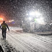 10–20 cm snö väntas falla i sydöstra Skåne. Arkivbild. 