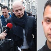 Advokaten Sven Mary och Salah Abdeslam.