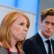 Arkivbild: C:s partiledare Annie Lööf och ekonomisk-politiske talesperson Emil Källström.