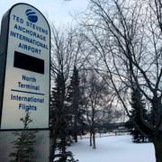 Ted Stevens International Airport i Anchorage.