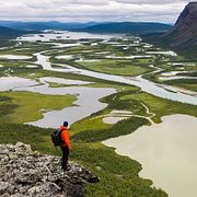 Vandring i Sarek.