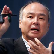 Softbank-grundaren Masayoshi Son. Arkivbild.