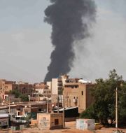 Explosion i huvudstaden Khartum. AP
