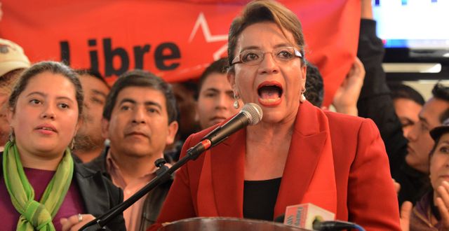 Xiomara Castro. ORLANDO SIERRA/AP