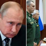 Vladimir Putin/Möte efter ubåtsbranden.