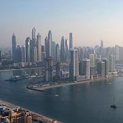 Dubai. Illustrationsbild.