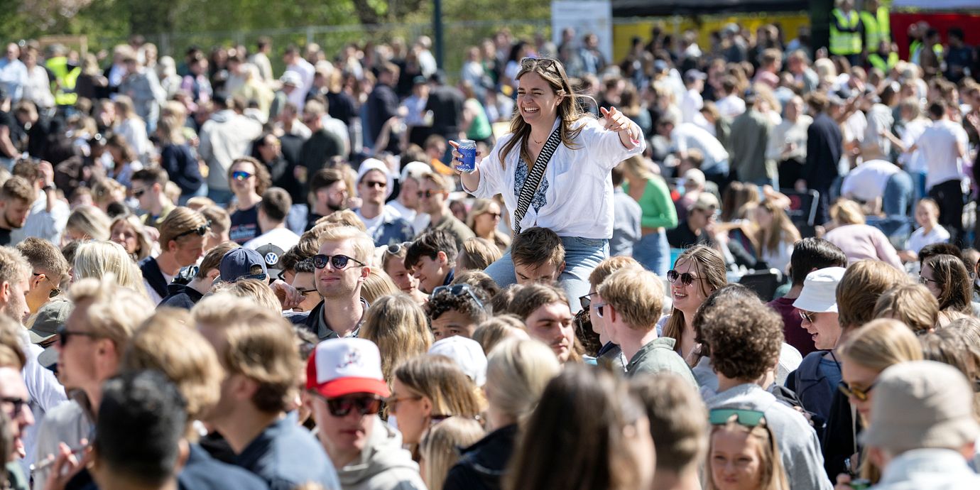 Valborg i Lund 2022.