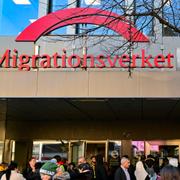 Migrationsverket i Sundbyberg.