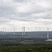 Vindkraftverk i Piteå kommun.