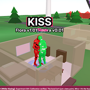 Mira och Flora inledde en relation i den virtuella världen.