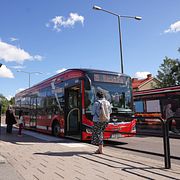 Bild på SL-buss.